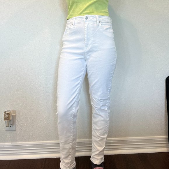 White Skinny Jeans, size 28 - Picture 2 of 8
